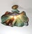 Black Mid-Century Modern Pendant Lamp in Black, Turquoise and Red Polychrome Ceramic, Italy, 1960s For Sale - Image 8 of 18