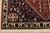 Abadeh Rug 3’5” X 4’10” Red Wool Vintage Tribal Hand-Knotted Carpet For Sale - Image 9 of 12