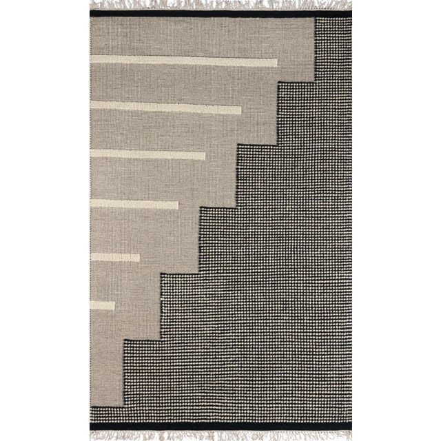 Novogratz by Momeni Karl Jules in Black Rug - 8'X10' For Sale