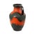 Large Orange Fat Lava Vase from Carstens Tönnieshof, West Germany, 1960s For Sale - Image 3 of 11