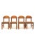 Pine Dining Room Chairs by Rainer Daumiller, 1970s, Set of 4 For Sale - Image 6 of 6