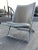 Mid 20th Century Tubular Chrome & Leather Scissor Chair Attributed to Ward Bennett For Sale - Image 13 of 13
