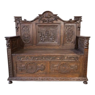Medieval Style Bench For Sale