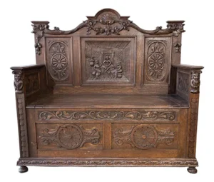 Medieval Style Bench