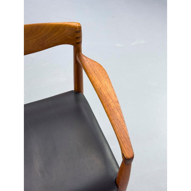 Vintage Teak Armchair by H. W. Klein for Bramin, 1960s For Sale - Image 13 of 16