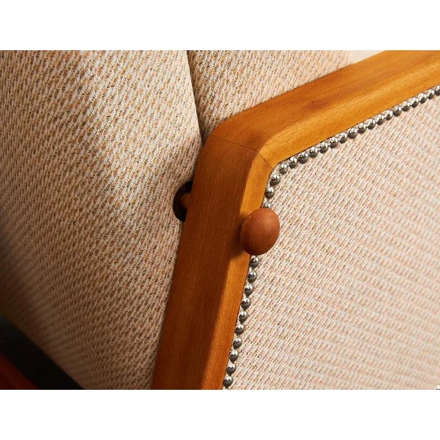 Mid-Century Space Age Armchair and Daybed, Hungary, 1970s, Set of 2 For Sale - Image 4 of 18