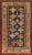 Tribal Antique Kazak Navy/Ivory Rug, 2' 8" X 4' 8" For Sale - Image 3 of 3