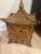 Wood Late 20th Century Pagoda Decorative Box by Castilian Imports For Sale - Image 7 of 12