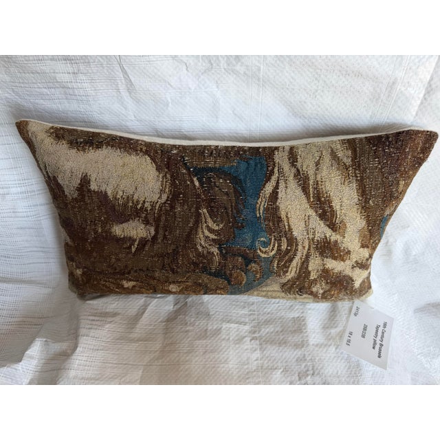 16th Century 16th Century Brussels Tapestry Pillow With Flowing Renaissance Motif For Sale - Image 5 of 7