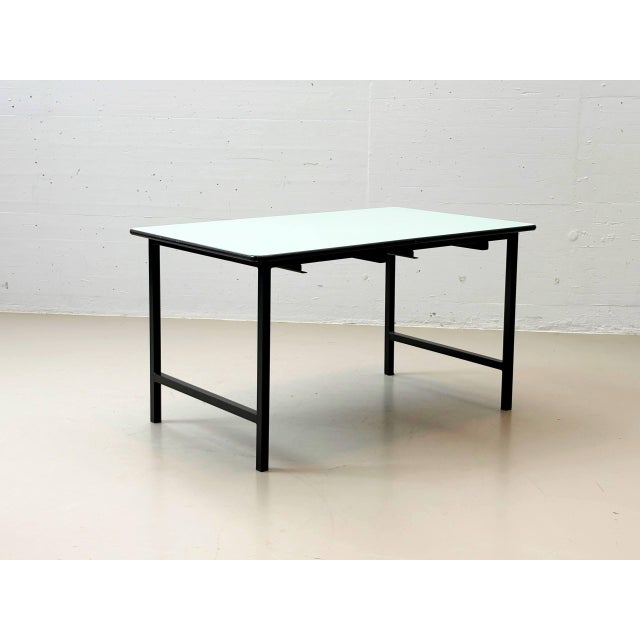 Kelko Table and Lacquered Stools, Switzerland, 1970s, Set of 5 For Sale - Image 17 of 18