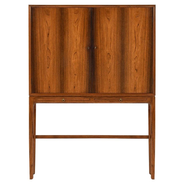 Ole Wanscher Cabinet from Cabinetmaker A.J. Iversen, Denmark For Sale - Image 12 of 12