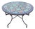 Moroccan Multicolor Beldia Tina Mosaic Table For Sale