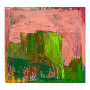 Contemporary Abstract Oil on Canvas Painting "Hope" by Karl Bielik