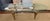 Vintage Francisco Hurtado Style Glass and Giltwood Coffee Cocktail Table For Sale In New York - Image 6 of 6