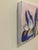 2020s Modern Abstract Floral Acrylic Painting on Canvas, Signed, Framed, Dated For Sale - Image 5 of 6