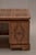 Burlwood Desk or Center Table, 1940s For Sale - Image 3 of 17