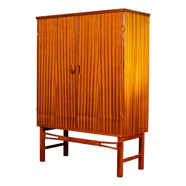Vintage Highboard in Mahogany For Sale