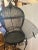 Tall Free Standing Whimsical Black Iron Functional Birdcage For Sale - Image 11 of 11