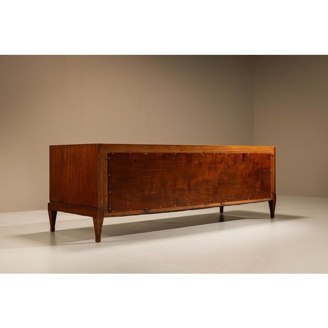 1940s Box Sofa in Mahogany by Frits Henningsen, Denmark, 1940s For Sale - Image 5 of 13