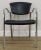 Brayton International Collection Steelcase Chrome & Black Leather Armchairs - a Pair For Sale - Image 9 of 12