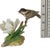 Rare Andrea by Sadek White Magnolia With Chickadee Porcelain Figurine With Box For Sale - Image 12 of 18