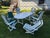 1960s French Triconfort 7-Piece Resin Dining Set – Table, 6 Reclining Chairs & Cushions For Sale - Image 14 of 18