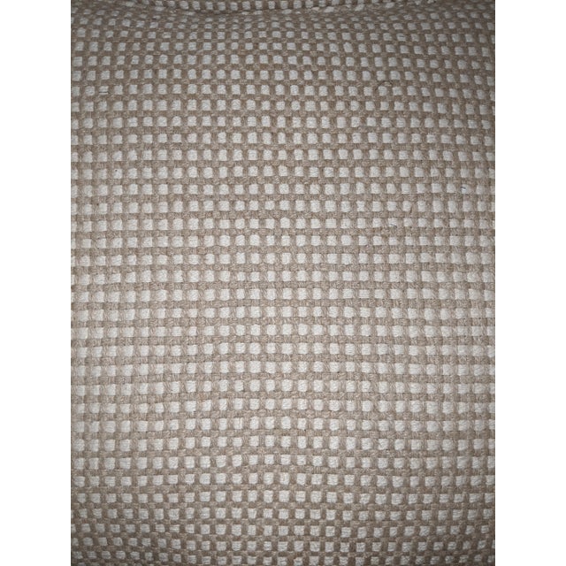 Contemporary Mancera Moondust Magnolia Linen-Cotton Upholstery Fabric - 7 Yards For Sale - Image 3 of 4