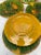 Late 19th Century 19th Century German Majolica Begonia Plate For Sale - Image 5 of 5