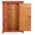 Rustic European Swedish Provincial Painted Armoire / Cupboard, Late 19th C. For Sale - Image 3 of 8
