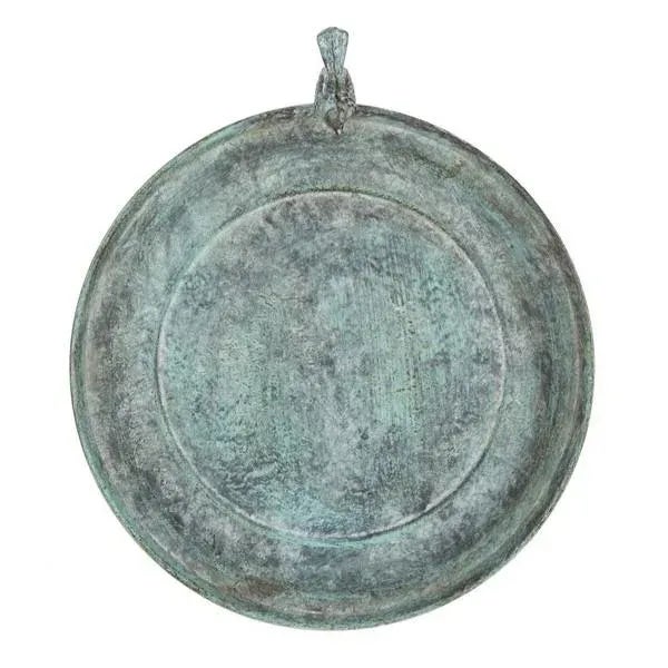 Metal Outdoor Ashlan Bird Bath - Ant Dark Green For Sale - Image 7 of 9