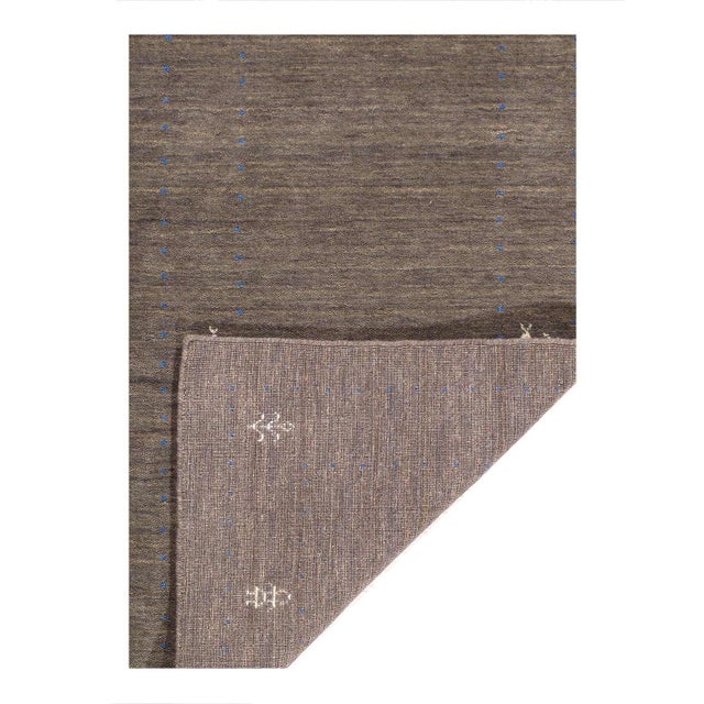 Traditional Pasargad DC Fine Hand Knotted Gabbeh Design Runner Rug For Sale - Image 3 of 3