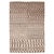 Modern Moroccan Style Checkered Wool Rug in Ivory & Brown by Doris Leslie Blau For Sale