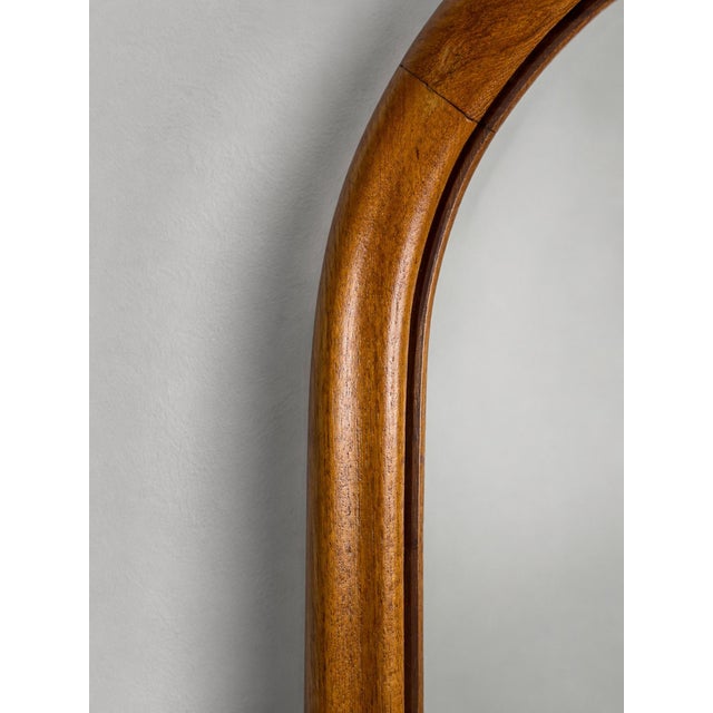 1940s Swedish Modern Organic Mirror, 1940s For Sale - Image 5 of 6