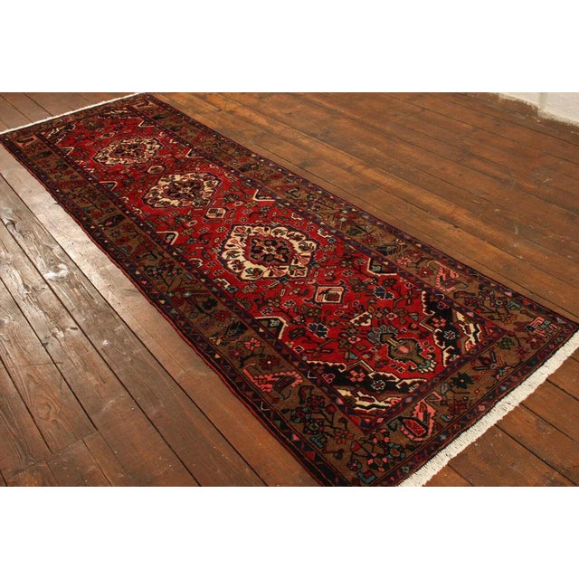 Middle Eastern Hand-Knotted Rug For Sale - Image 4 of 11