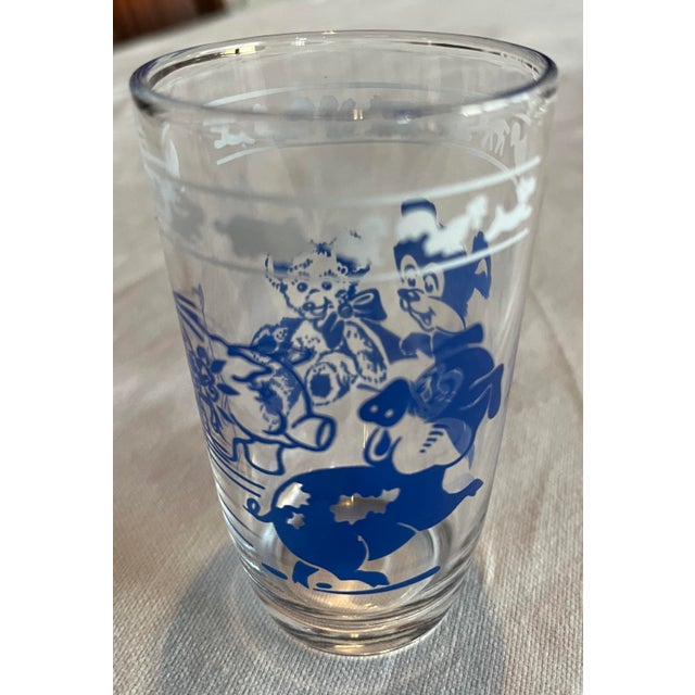 Kraftware Circa 1950's Swanky Swig Kiddie Kups- Set of 7 For Sale - Image 4 of 5