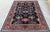 NC-058. Navy Persian Heriz Design Hand-Knotted Wool Rug, 10'01 x 13'08. Persian Heriz design rug. Hand-knotted in...