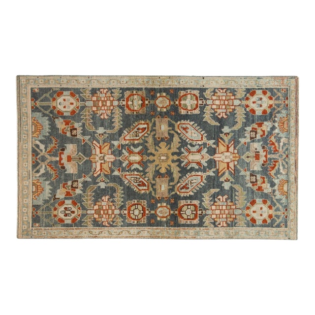 Vintage Distressed Malayer Rug - 3'3" x 5'7" For Sale