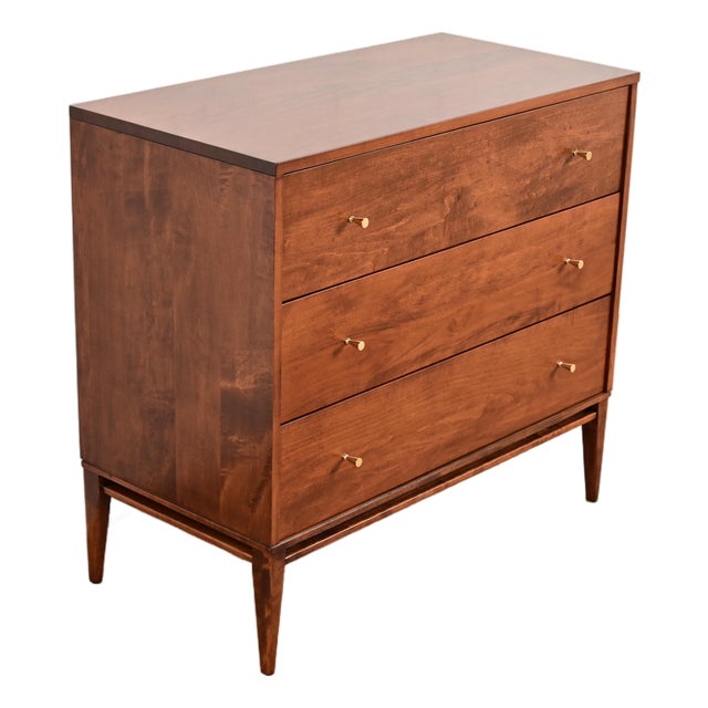 Paul McCobb Planner Group Solid Birch Dresser or Chest of Drawers, Newly Refinished For Sale