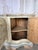Italian Rococo Painted Serpentine Credenza With Floral Cartouches For Sale - Image 11 of 17