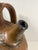 19th Century Antique French Orange Glaze Terracotta Pottery Mélard Walnut Oil Jug For Sale In Los Angeles - Image 6 of 9