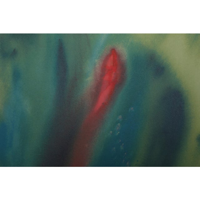 Flower Coasas II, Lamar Briggs Lithograph For Sale - Image 4 of 5