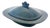 Vintage Italian Margherita Centerpiece in Blue Earthenware attributed to A. Campi for Laveno, 1965 For Sale