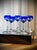 Cobalt Blue Massenet Crystal Hock Glasses by Saint-Louis, 1920, Set of 5 For Sale - Image 12 of 15