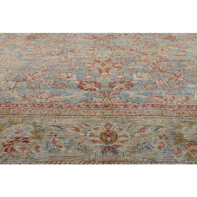 Late 19th Century Late 19th Century Persian Mahal Rug, 10'02 X 13'05 For Sale - Image 5 of 10