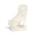 Early 20th Century German Staffordshire-Style Ceramic Poodle With Basket 3.25" For Sale In San Francisco - Image 6 of 10