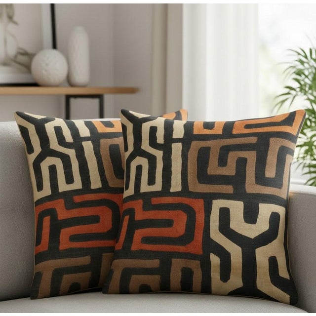 Arts & Crafts Exquisite Luxury Arts & Crafts Sofa Cushions / Pillows For Sale - Image 3 of 5