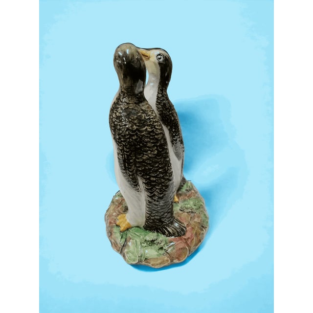 Ceramic Penguin Figurine Grop For Sale - Image 4 of 8