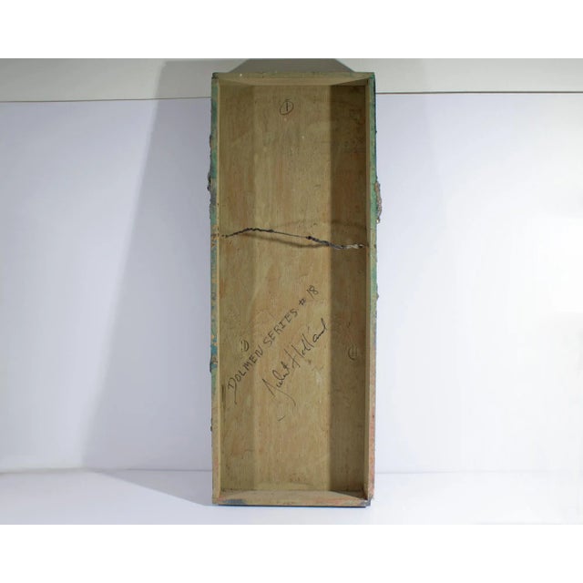 “Dolmen Series #18” Mixed Media Wall Assemblage Signed by Juliet Holland For Sale - Image 9 of 10