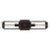 Mid-Century Modern Lauren Ralph Lauren by Visual Comfort Studio Flynn 2-Light Linear Bath Vanity Sconce in Aged Iron For Sale - Image 3 of 3