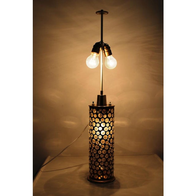 1950s Bubble Glass Table Lamps attributed to Helena Tynell for Limburg, 1960s For Sale - Image 5 of 16